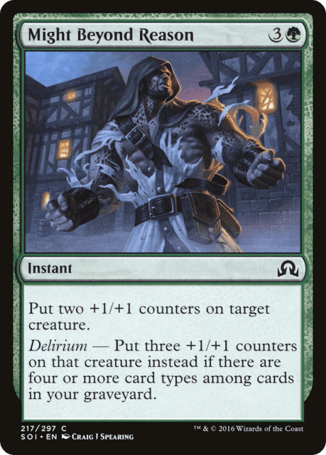 Might Beyond Reason (217) — Shadows over Innistrad