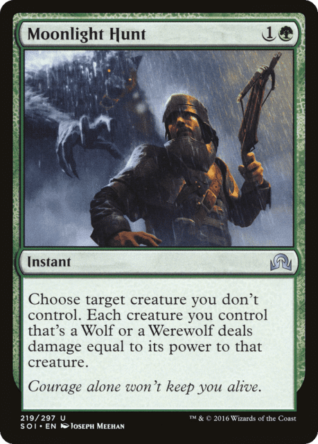 Moonlight Hunt (219) — Shadows over Innistrad