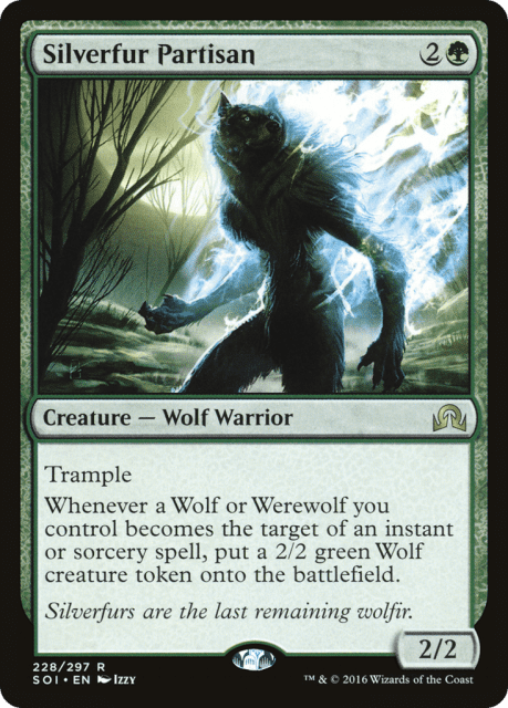 Silverfur Partisan (228) — Shadows over Innistrad