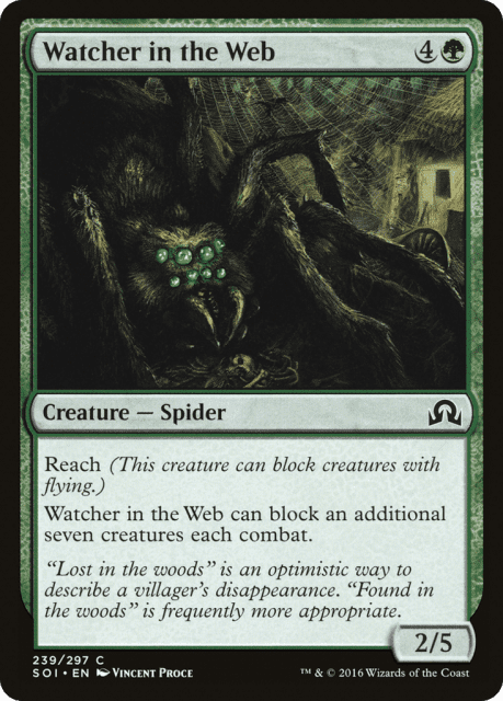 Watcher in the Web (239) — Shadows over Innistrad
