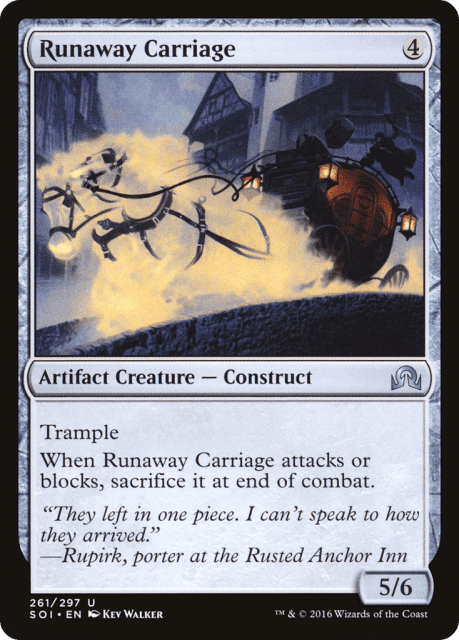 Runaway Carriage (261) — Shadows over Innistrad
