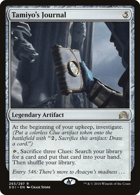 Tamiyo's Journal (265†a) — Shadows over Innistrad