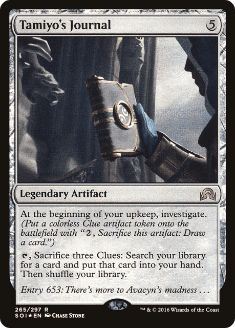Tamiyo's Journal (265†b) — Shadows over Innistrad