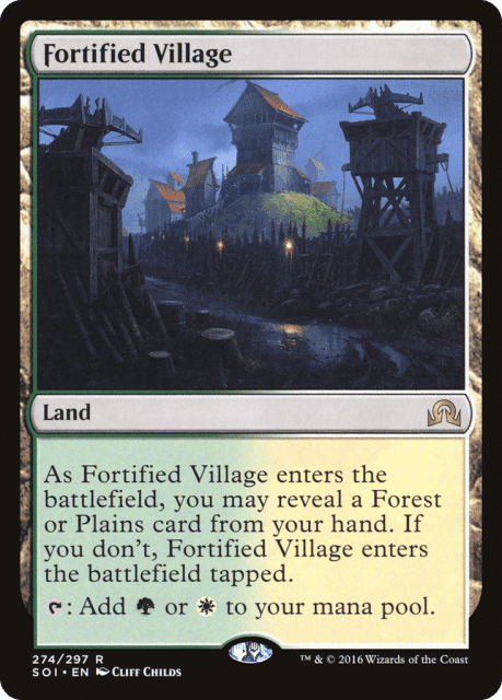 Fortified Village (274) — Shadows over Innistrad