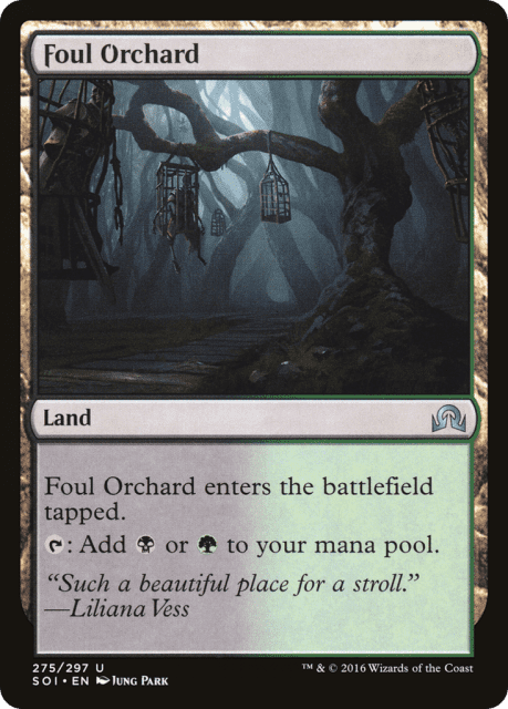 Foul Orchard (275) — Shadows over Innistrad