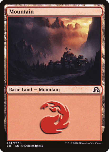 Mountain (294) — Shadows over Innistrad