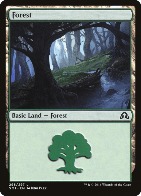 Forest (296) — Shadows over Innistrad