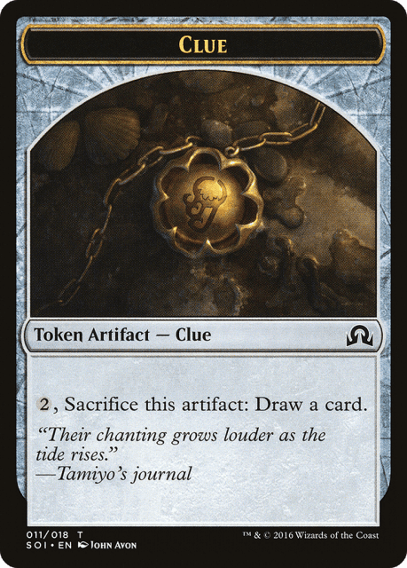 Clue (11) — Shadows over Innistrad