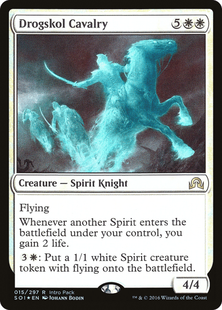 Drogskol Cavalry (15) — Shadows over Innistrad Promos