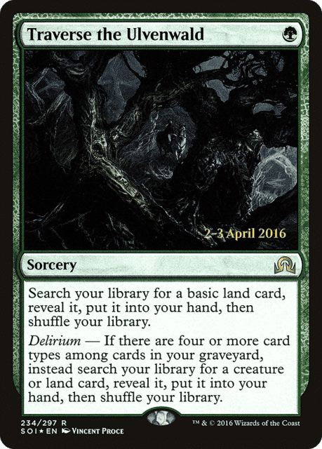 Traverse the Ulvenwald (234) — Shadows over Innistrad Promos
