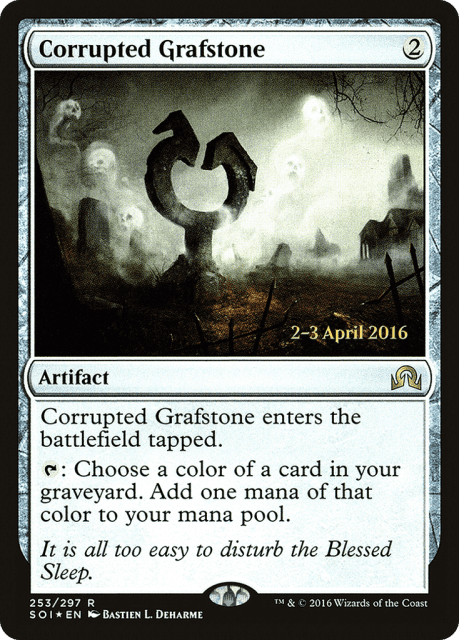 Corrupted Grafstone (253) — Shadows over Innistrad Promos