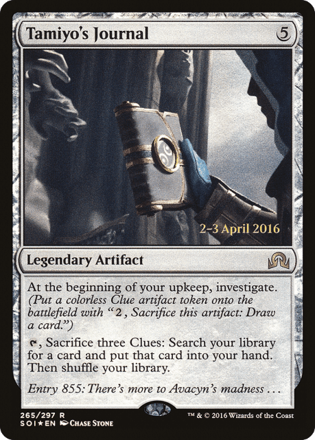 Tamiyo's Journal (265) — Shadows over Innistrad Promos