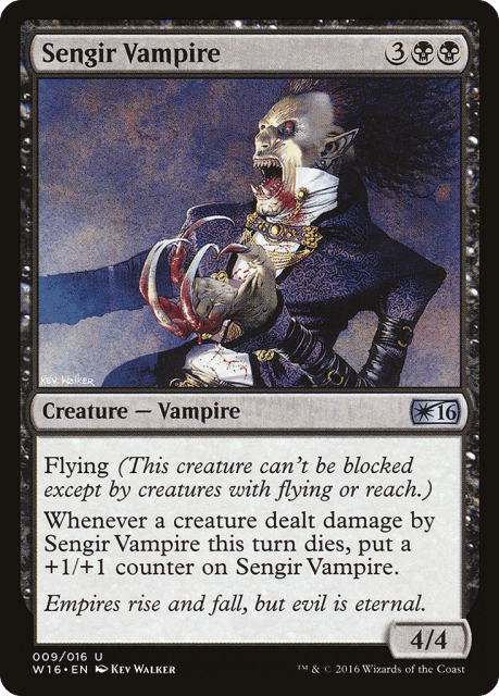 Sengir Vampire (9) — Welcome Deck 2016