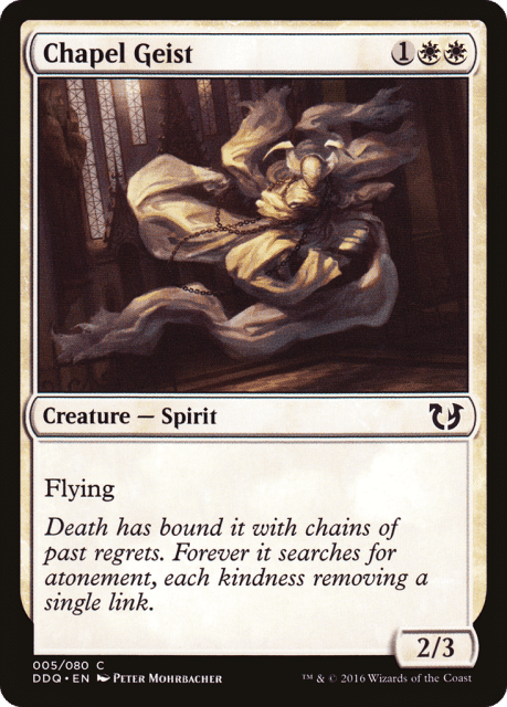 Chapel Geist (5) — Duel Decks: Blessed vs. Cursed