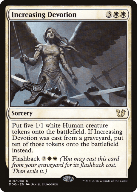 Increasing Devotion (14) — Duel Decks: Blessed vs. Cursed