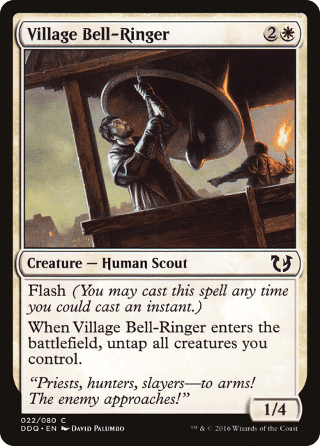 Village Bell-Ringer (22) — Duel Decks: Blessed vs. Cursed