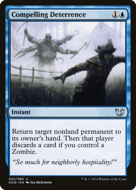 Compelling Deterrence (42) — Duel Decks: Blessed vs. Cursed