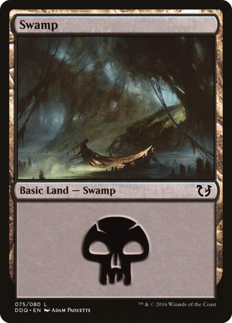 Swamp (75) — Duel Decks: Blessed vs. Cursed