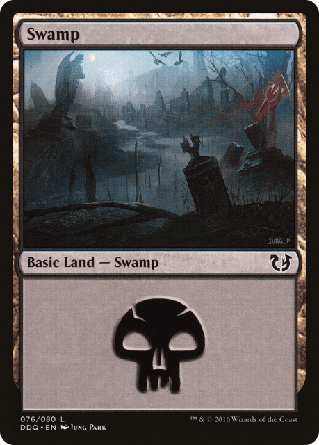 Swamp (76) — Duel Decks: Blessed vs. Cursed