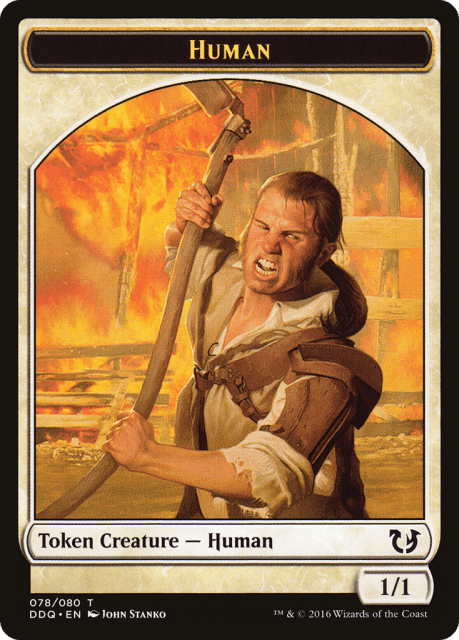 Human (78) — Duel Decks: Blessed vs. Cursed
