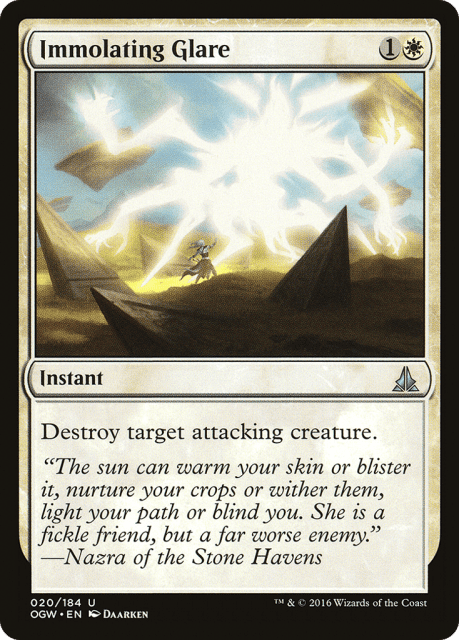 Immolating Glare (20) — Oath of the Gatewatch