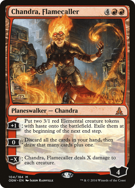 Chandra, Flamecaller (104) — Oath of the Gatewatch