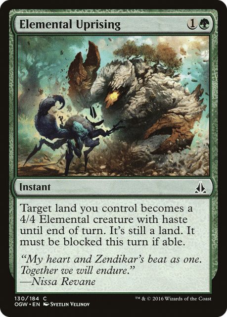 Elemental Uprising (130) — Oath of the Gatewatch