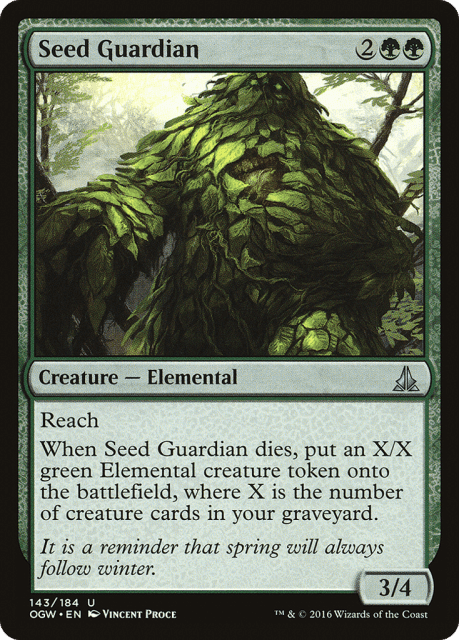 Seed Guardian (143) — Oath of the Gatewatch