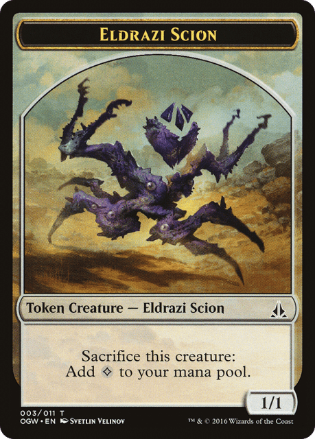 Eldrazi Scion (3) — Oath of the Gatewatch