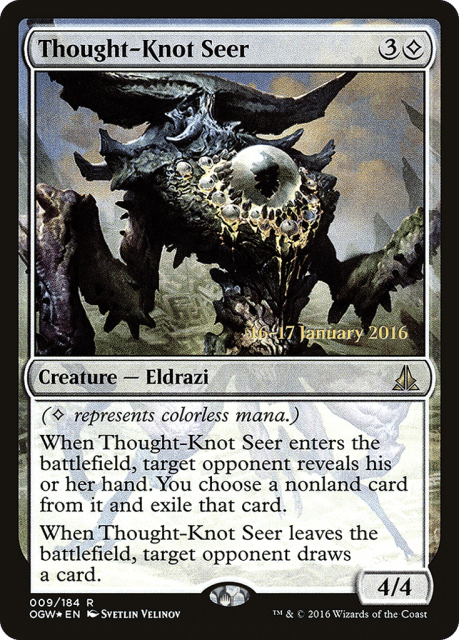 Thought-Knot Seer (9) — Oath of the Gatewatch Promos