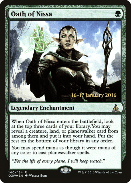 Oath of Nissa (140) — Oath of the Gatewatch Promos