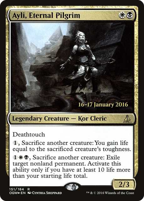 Ayli, Eternal Pilgrim (151) — Oath of the Gatewatch Promos