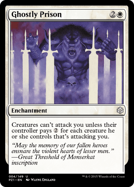 Ghostly Prison (4) — Legendary Cube Prize Pack
