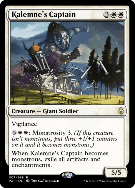 Kalemne's Captain (7) — Legendary Cube Prize Pack