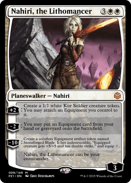 Nahiri, the Lithomancer (9) — Legendary Cube Prize Pack