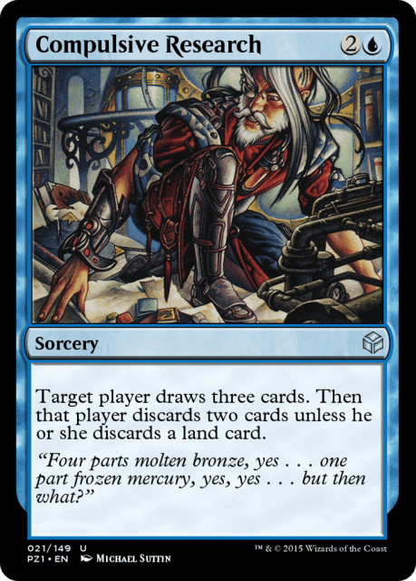 Compulsive Research (21) — Legendary Cube Prize Pack