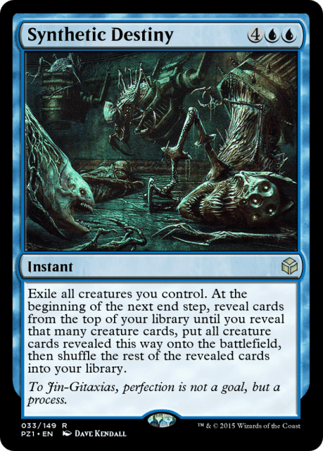 Synthetic Destiny (33) — Legendary Cube Prize Pack