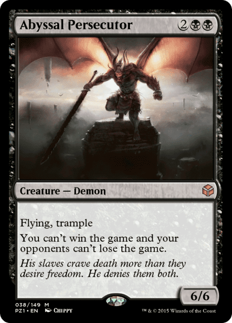 Abyssal Persecutor (38) — Legendary Cube Prize Pack