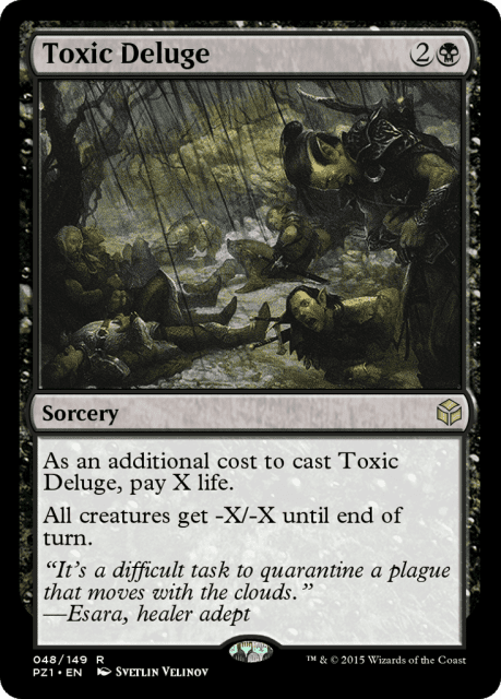 Toxic Deluge (48) — Legendary Cube Prize Pack