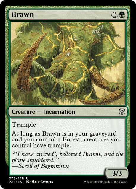 Brawn (72) — Legendary Cube Prize Pack