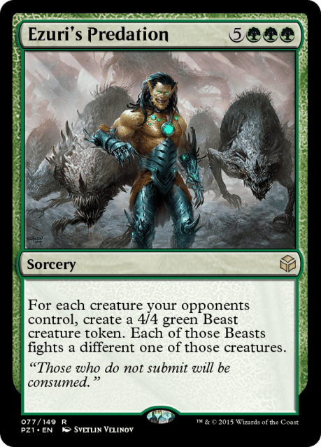 Ezuri's Predation (77) — Legendary Cube Prize Pack