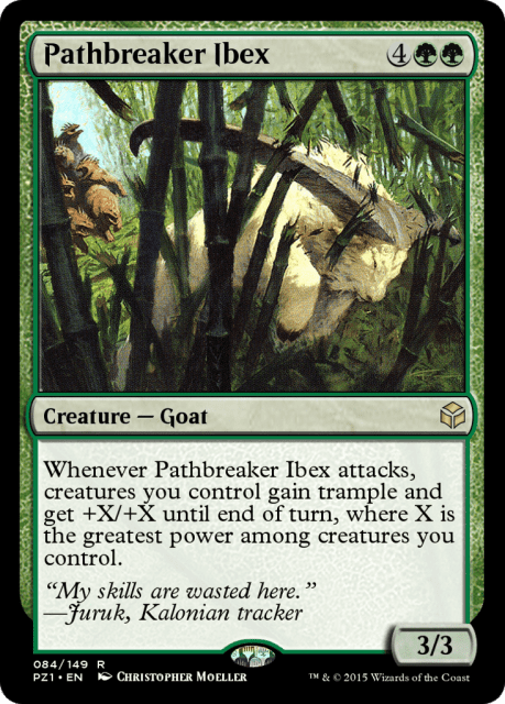 Pathbreaker Ibex (84) — Legendary Cube Prize Pack