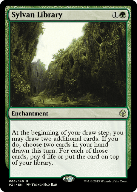 Sylvan Library (88) — Legendary Cube Prize Pack