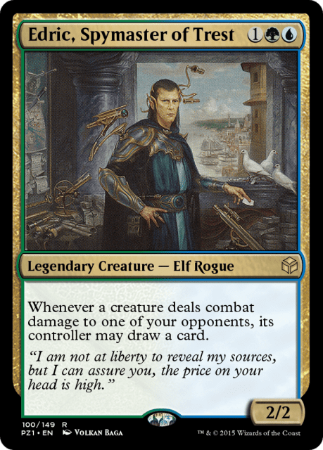 Edric, Spymaster of Trest (100) — Legendary Cube Prize Pack
