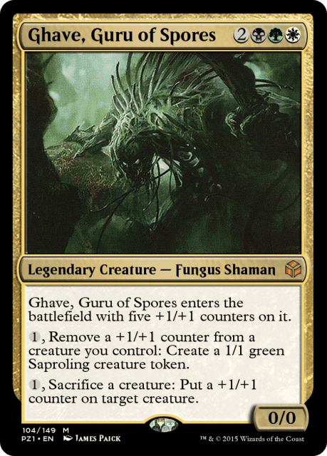 Ghave, Guru of Spores (104) — Legendary Cube Prize Pack