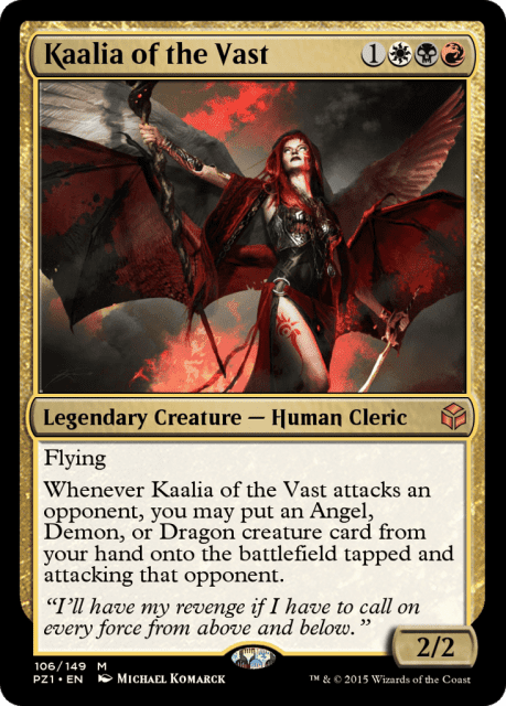 Kaalia of the Vast (106) — Legendary Cube Prize Pack