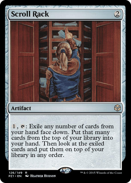 Scroll Rack (126) — Legendary Cube Prize Pack
