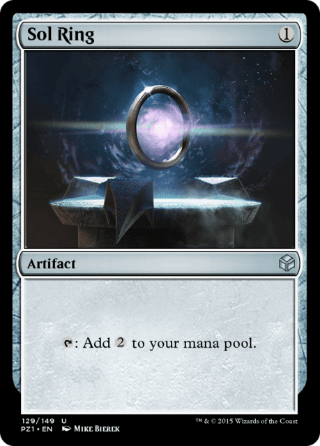 Sol Ring (129) — Legendary Cube Prize Pack