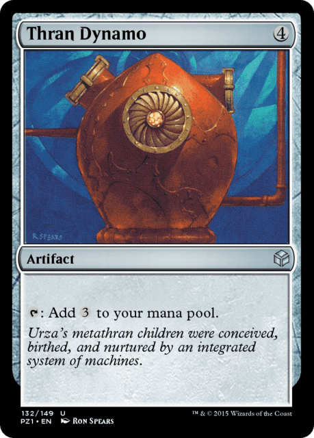 Thran Dynamo (132) — Legendary Cube Prize Pack