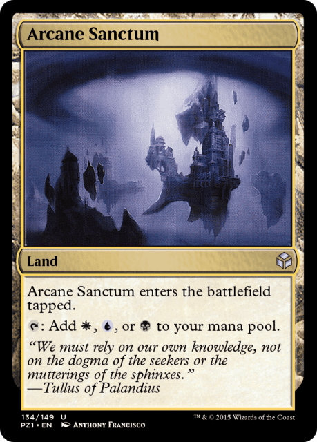 Arcane Sanctum (134) — Legendary Cube Prize Pack